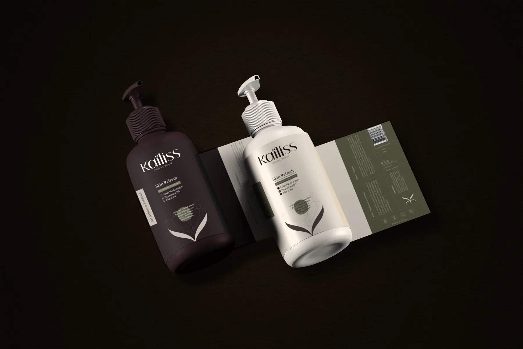 Kaïliss, flacons du gel nettoyant Skin Refresh