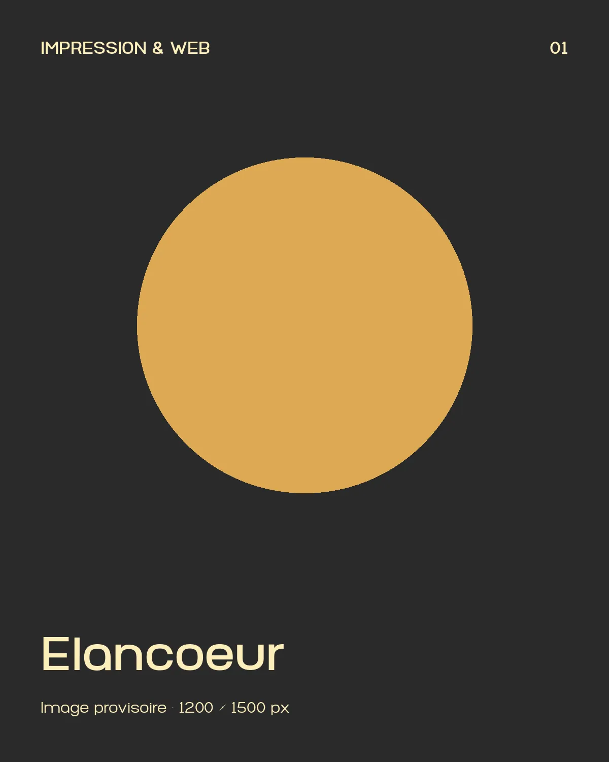 Elancoeur, supports imprimés
